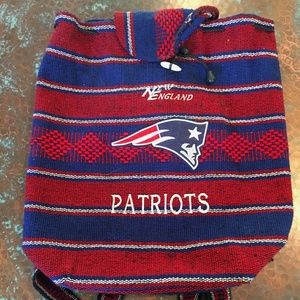 Patriots Backpack hand-stitched